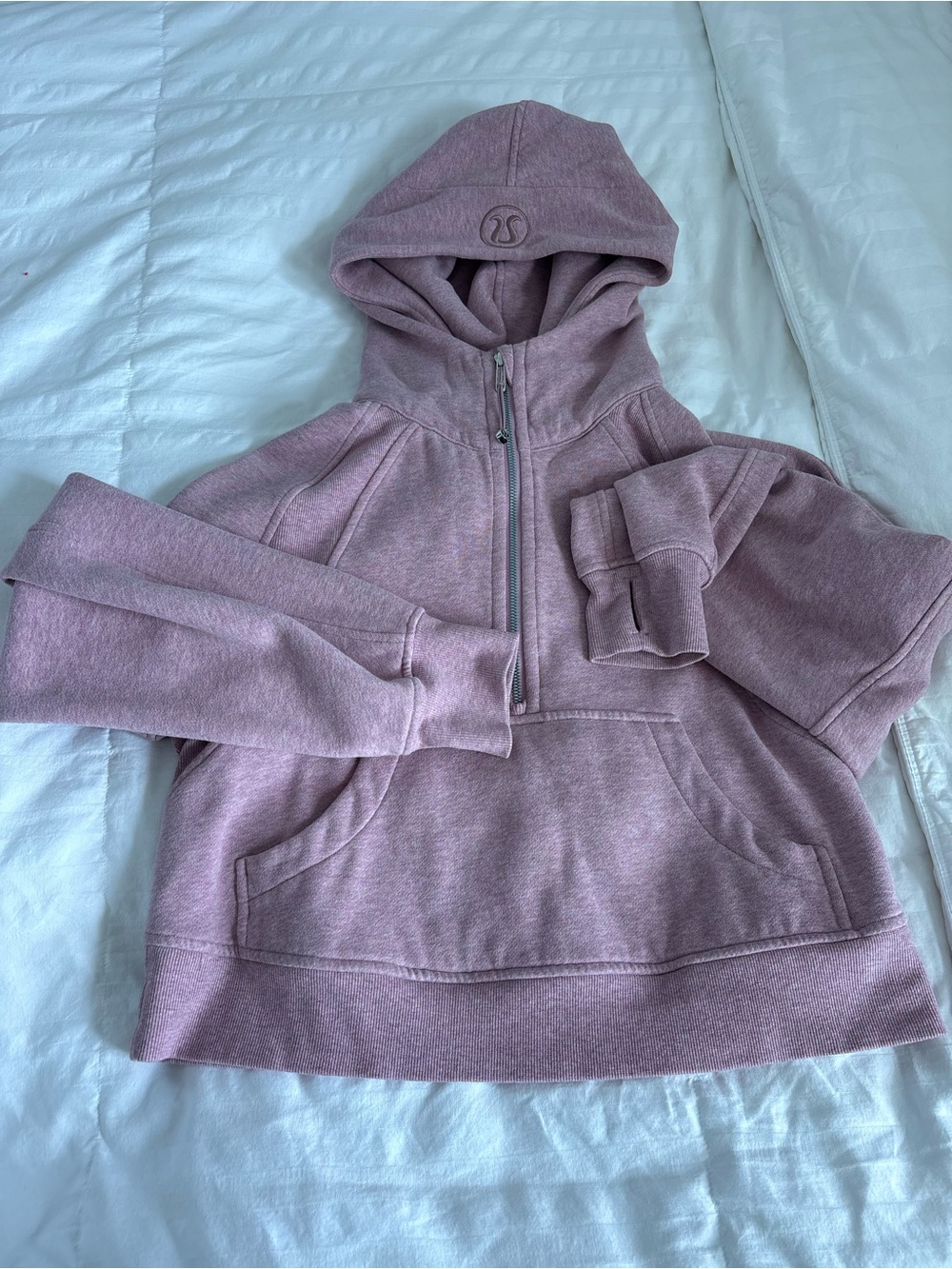 lululemon athletica Half-Zip Hoodie - Dusty Rose
